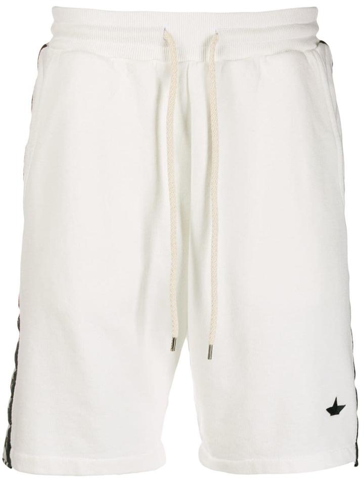 Macchia J Ice Star Track Shorts - White