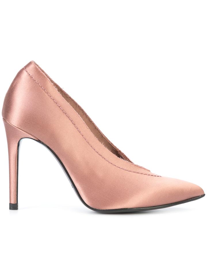 Pedro Garcia Pointed Toe Pumps - Pink & Purple
