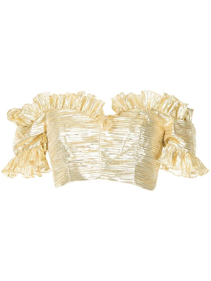 Alice Mccall Kiss Me Top - Metallic