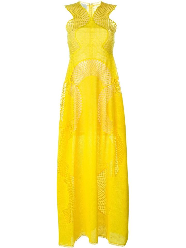 Stella Mccartney Valerie Dress - Yellow & Orange