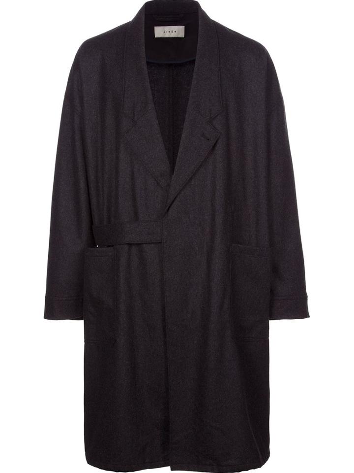 Jieda 'over Dr.' Coat, Men's, Size: 2, Grey, Nylon/wool