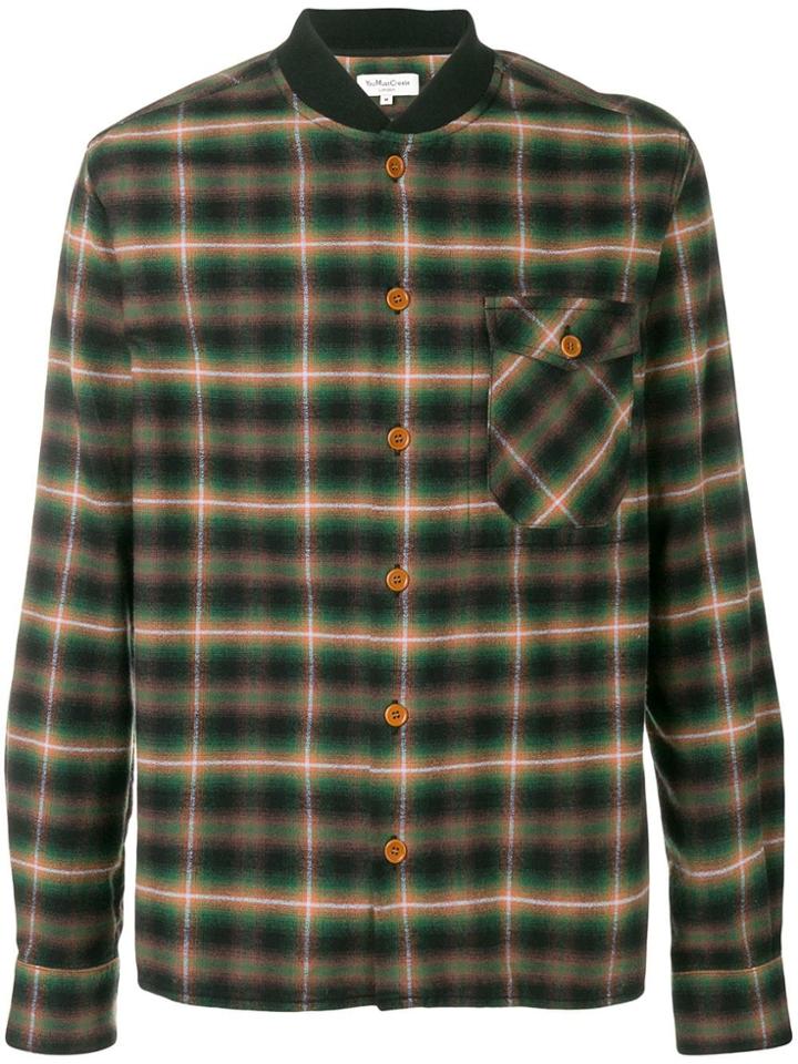 Ymc Plaid Straight Shirt - Multicolour