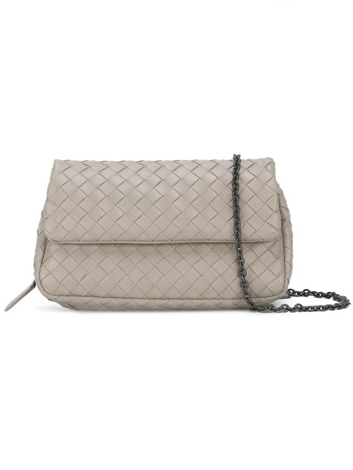 Bottega Veneta Woven Crossbody Bag - Neutrals