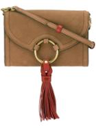 Tory Burch Tassel Detail Crossbody Bag, Women's, Brown
