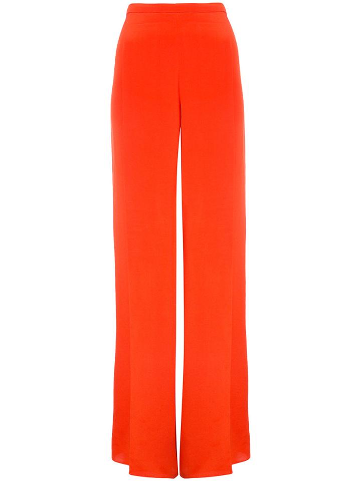 Amur Side Slit Trousers - Red