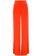 Amur Side Slit Trousers - Red