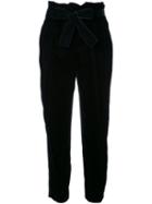 Philosophy Di Lorenzo Serafini Tie Waist Velvet Trousers