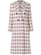 Dorothee Schumacher Long Tartan Coat - Multicolour