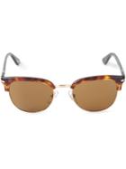 Persol Rectangular Frame Sunglasses - Brown