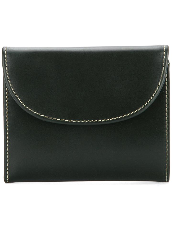 Whitehouse Cox Snap Fastening Wallet - Green