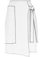 Tufi Duek Tie Fastening Midi Skirt - Unavailable