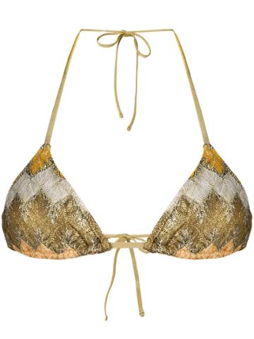 Mc2 Saint Barth Seline Bikini Top - Neutrals