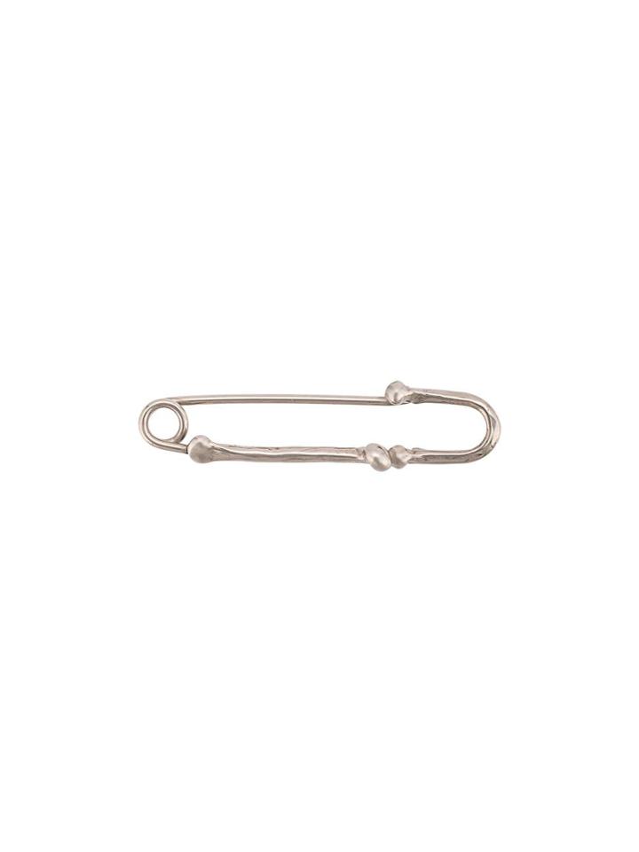Takahiromiyashita The Soloist Bone Effect Pin - Silver