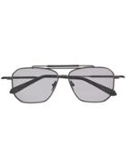 Frency & Mercury Aviator Frame Sunglasses - Black