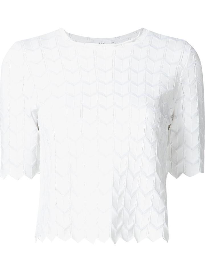 A.l.c. Zigzag Knit Top