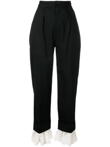 Seen Users High-waisted Trousers - Black