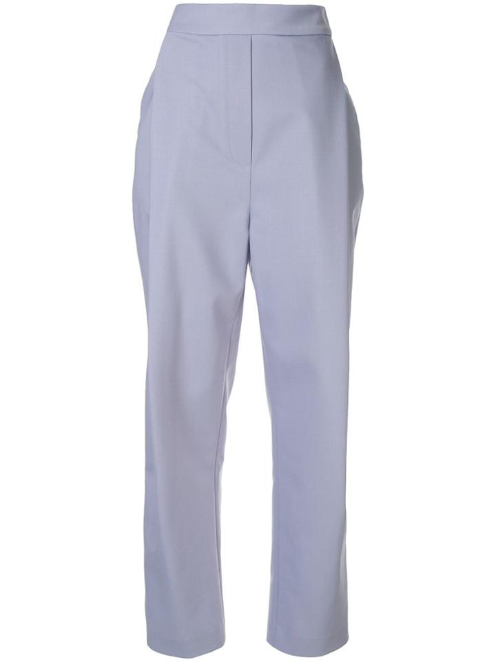 Camilla And Marc High Waisted Trousers - Purple