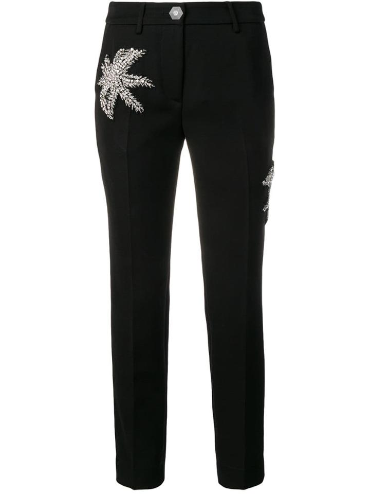 Philipp Plein Aloha Plein Tailored Trousers - Black