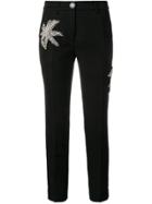 Philipp Plein Aloha Plein Tailored Trousers - Black