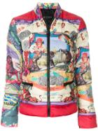 Etro Circus Print Padded Jacket - Multicolour