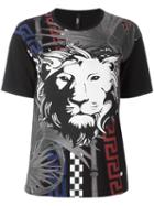 Versus Lion Head T-shirt, Women's, Size: Xs, Black, Cotton