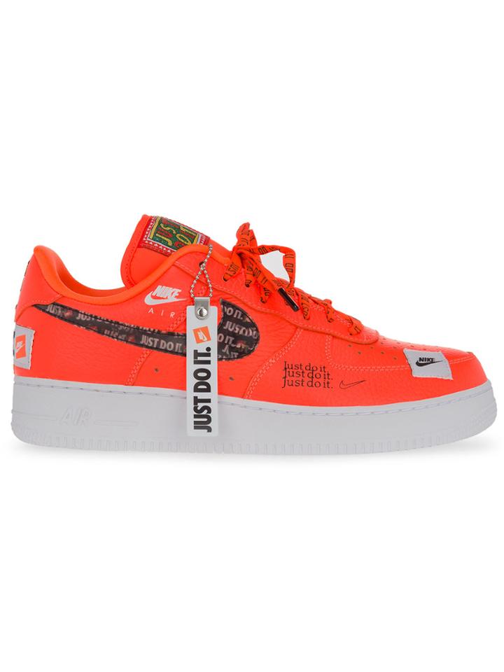 Nike Nike Air Force 1 '07 Premium Jdi Sneakers - Yellow & Orange