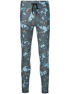 The Upside - Camouflage Print Leggings - Women - Polyamide - Xs, Grey