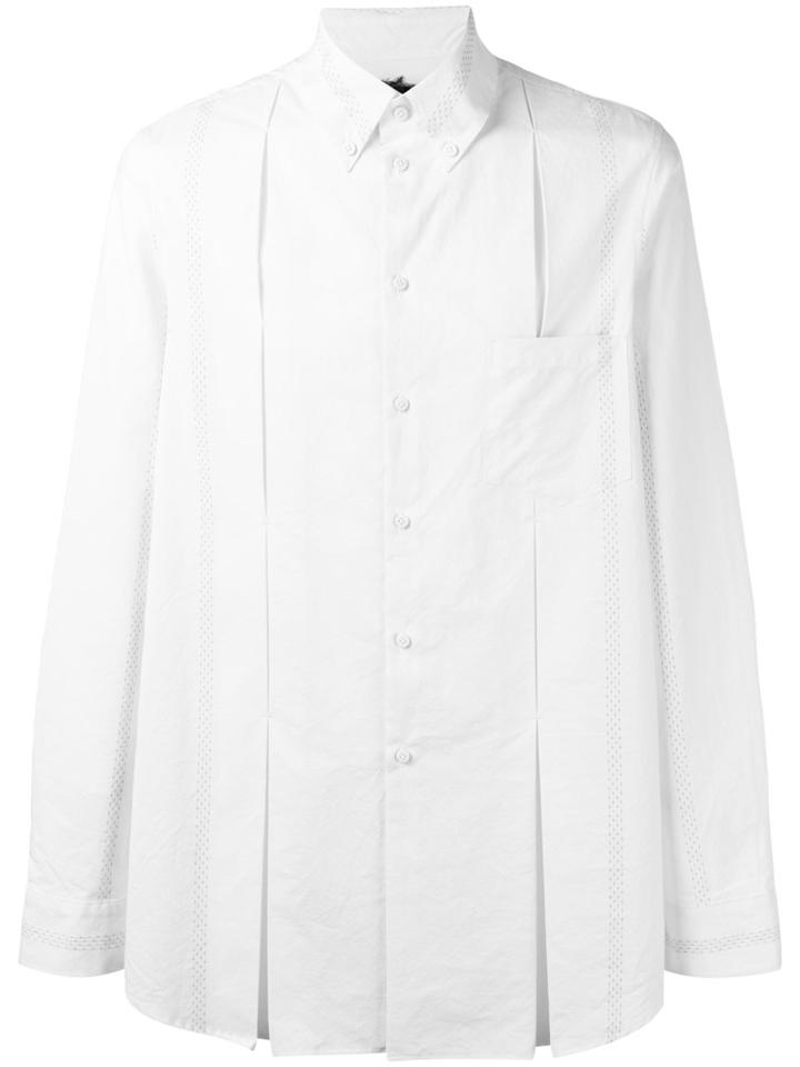 Uma Wang Evaristo Shirt, Men's, Size: Large, White, Cotton