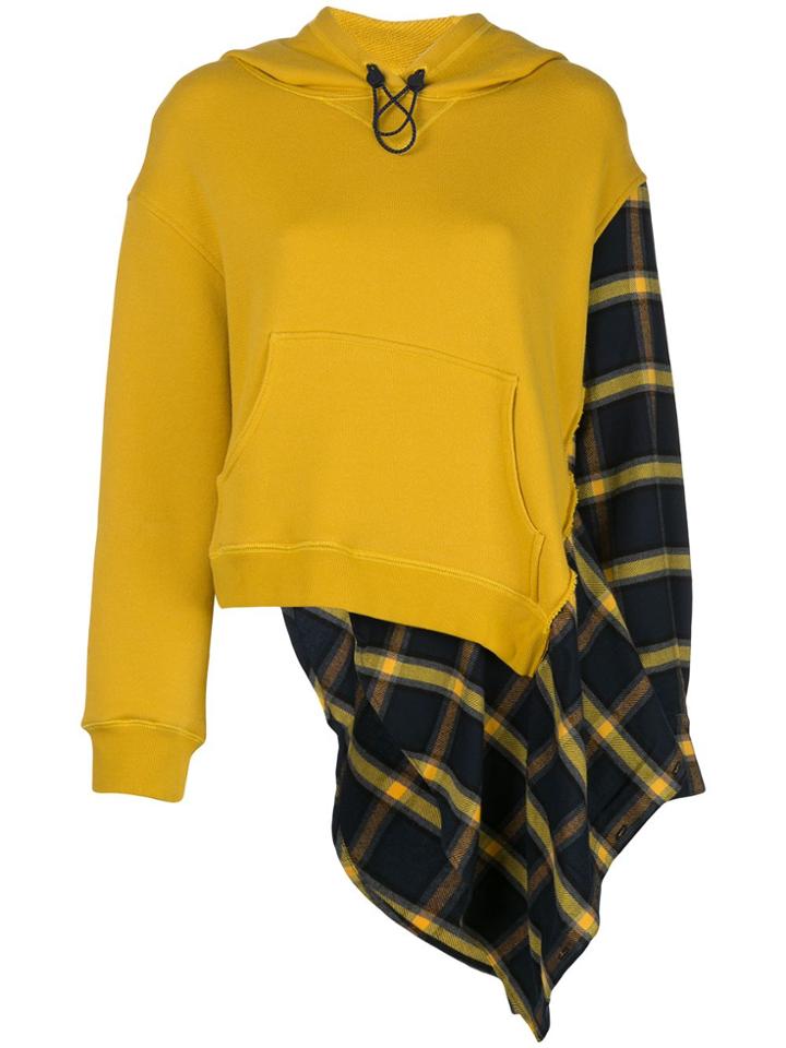 Monse Deconstructed Hoodie - Yellow