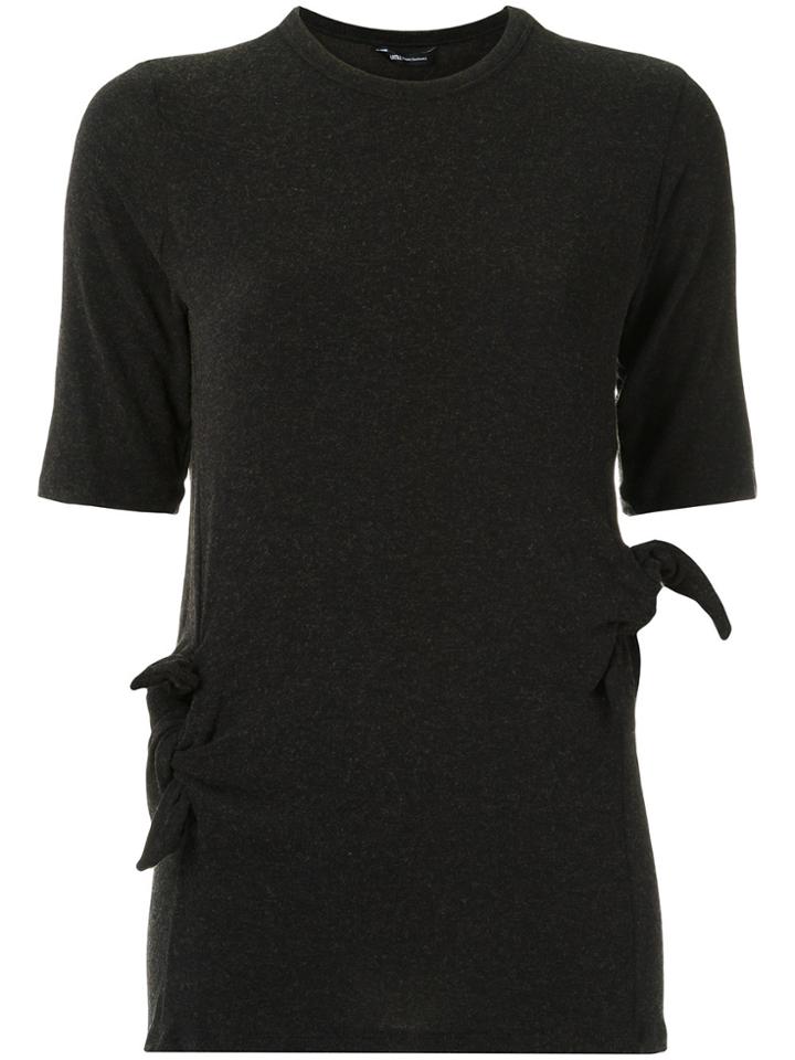 Uma Raquel Davidowicz Knot Detail Blouse - Black