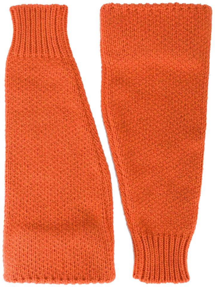 Raf Simons Knit Sleeves - Yellow & Orange