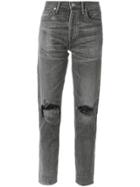 Citizens Of Humanity Distressed Slim Fit Jeans - Grey