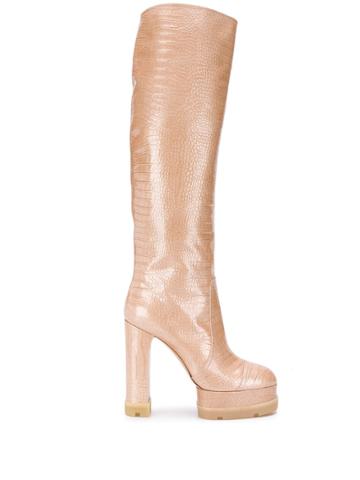 Casadei Funky Boots - Neutrals
