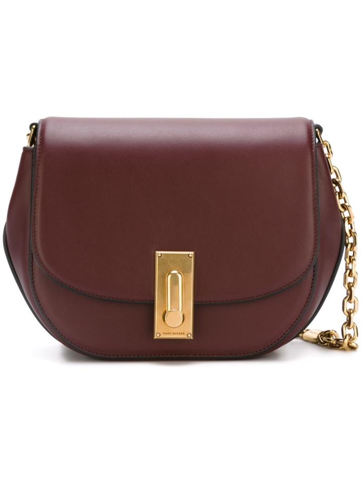 Marc Jacobs 'west End The Jane' Saddle Shoulder Bag, Women's, Pink/purple