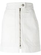 Isabel Marant Demie Skirt, Women's, Size: 36, White, Cotton