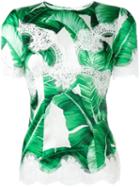 Dolce & Gabbana Lace Appliqué Top