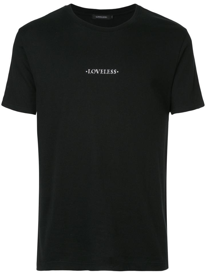 Loveless Loveless Print T-shirt - Black