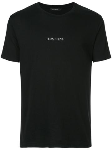 Loveless Loveless Print T-shirt - Black