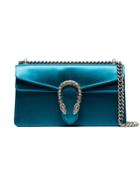 Gucci Blue Dionysus Small Satin Shoulder Bag
