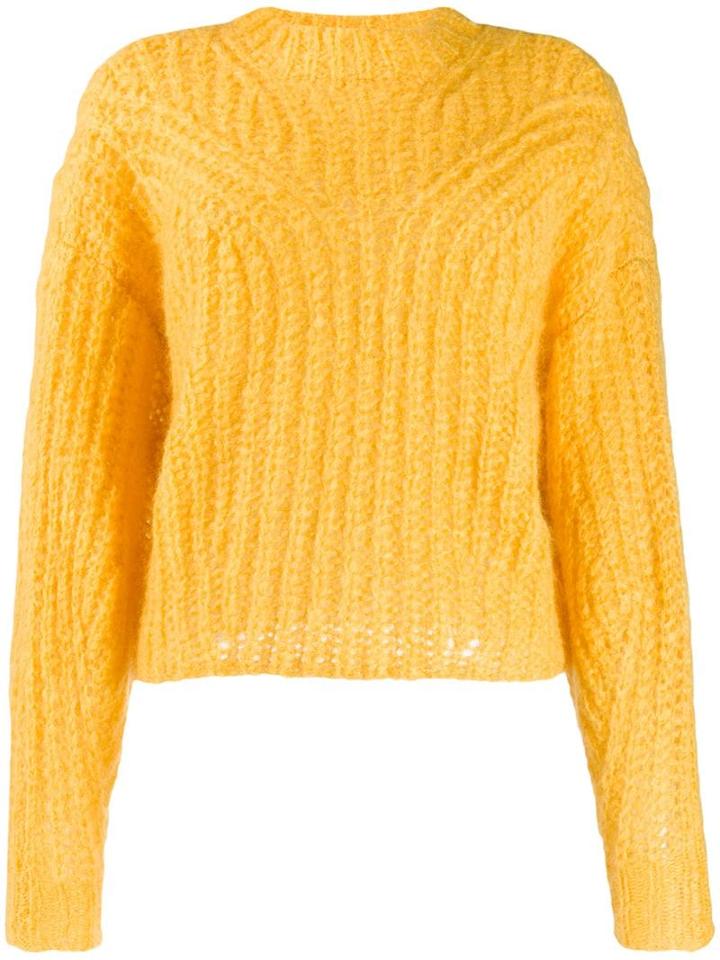 Isabel Marant Chunky Jumper - Yellow