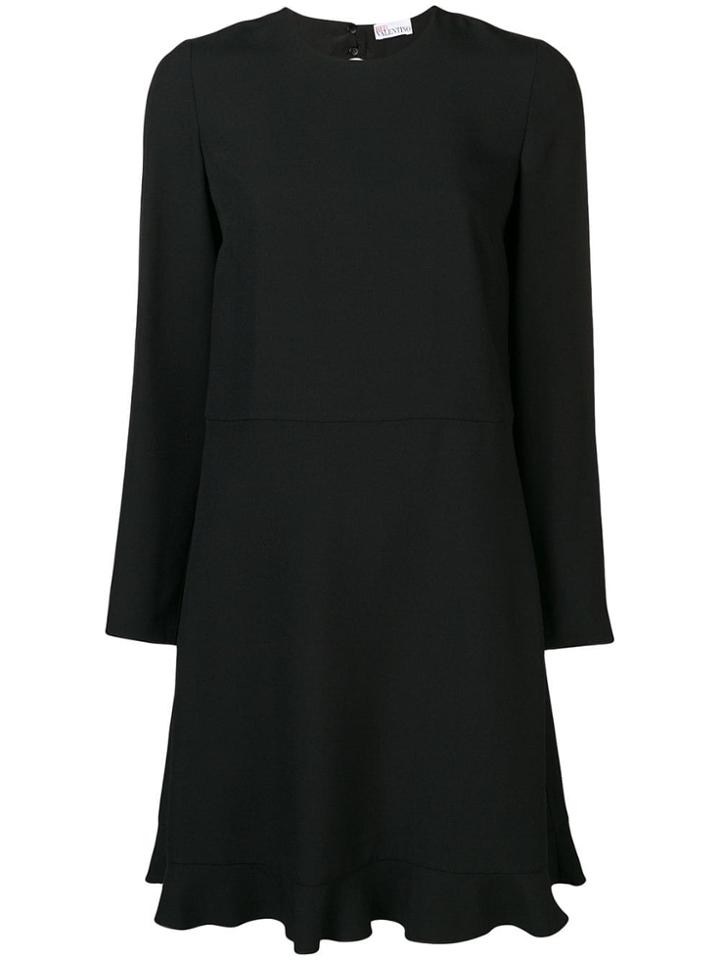 Red Valentino Bow Back Dress - Black