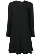 Red Valentino Bow Back Dress - Black