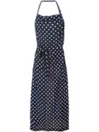 Comme Des Garçons Comme Des Garçons Polka Dot Apron, Women's, Size: S, Blue, Rayon