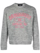 Dsquared2 Phys Ed Print Sweatshirt - Grey