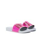 Msgm Kids Logo Gel Sandals - Pink