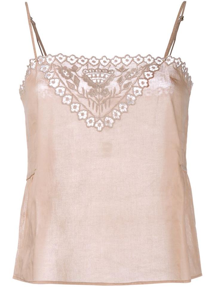Mes Demoiselles Nell Embroidered Sleeveless Top