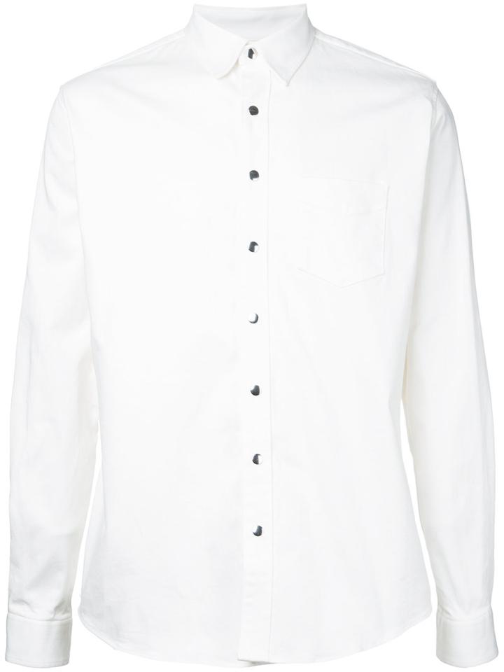 Schnaydermans - Leisuret Willone Shirt - Men - Cotton/polyurethane - M, White, Cotton/polyurethane
