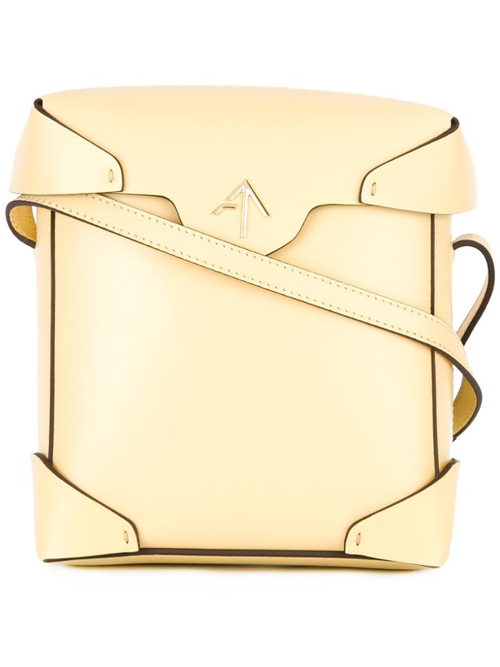 Manu Atelier Mini Pristine Crossbody Bag - Yellow & Orange