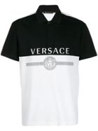 Versace Two-tone Polo Shirt - White