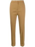 Pt01 Andrea High-waisted Trousers - Neutrals